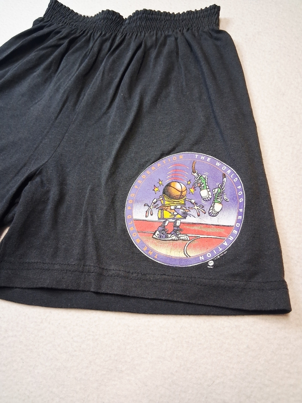 Vintage POG Black Graphic Skateboard Shorts - Picture 2 of 7